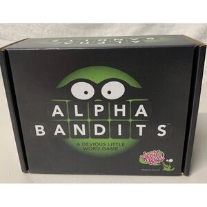 Alpha Bandits Word Game Box - Ages 8 up - Create Smart Kids - Family Games NEW